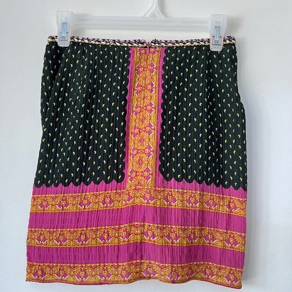 NEW Zara Sarong Style Boho Mini Skirt- Size M - Picture 11 of 15